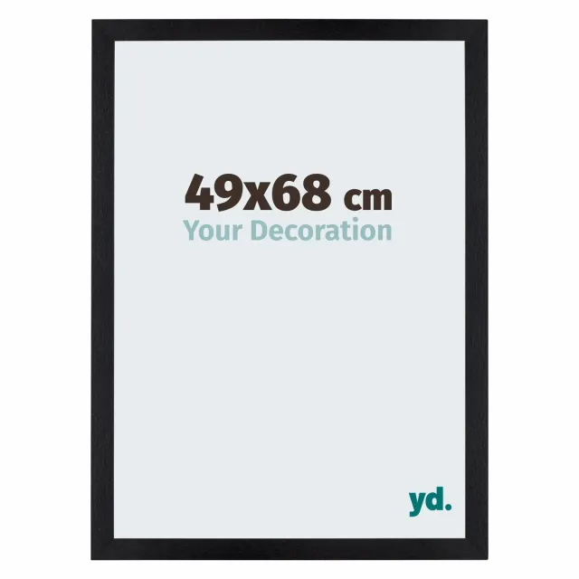 yd. Your Decoration - Fotolijst 49x68 cm - MDF - Zwart Mat - Mura