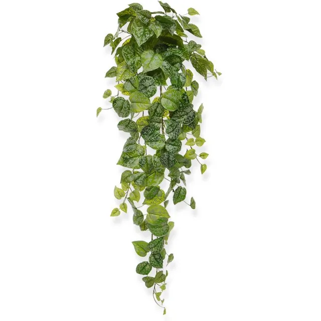 maxifleur Kunstplanten Scindapsus Pictus kunst hangplant 90cm Groen