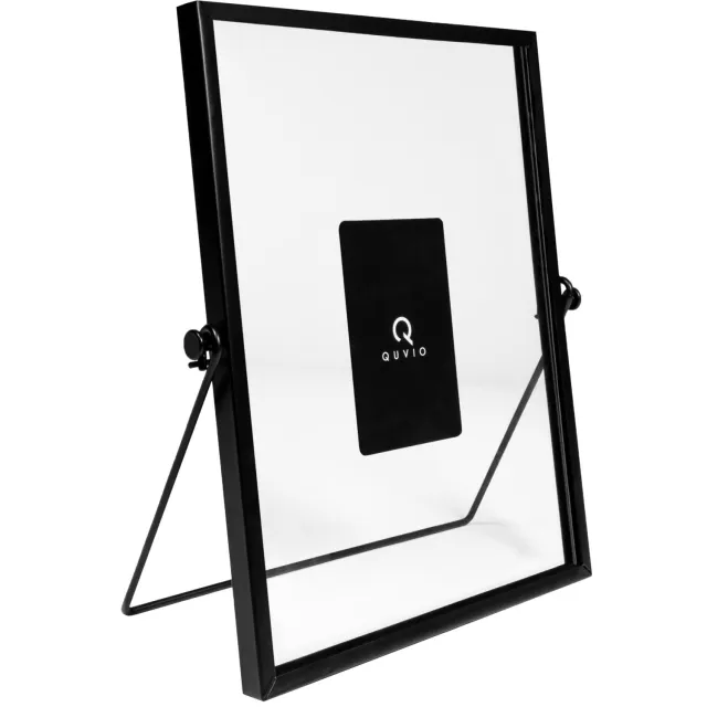 QUVIO Fotolijst - 15 x 20 cm (bxh) - Staand - Zwart