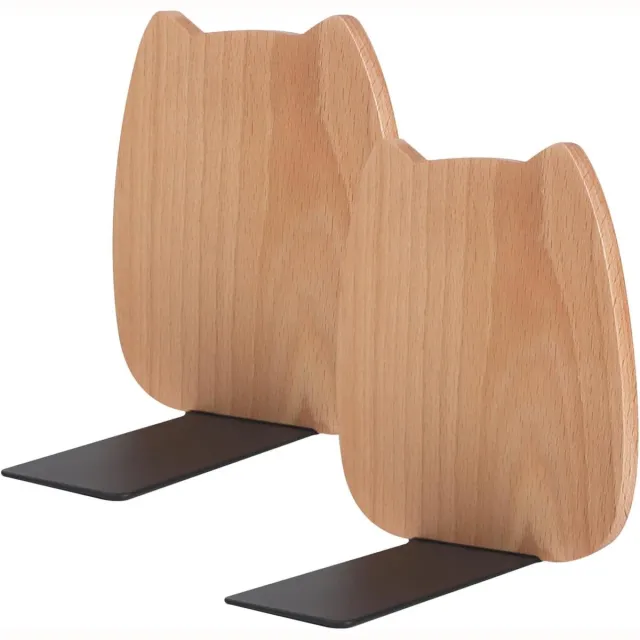 Cosensi Boekensteunen set van 2 stuks - 14 x 12 cm - Antislip onderkant - Voor bibliotheek, kantoor, thuis en school Any