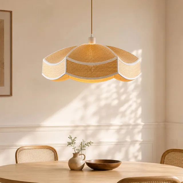 NOUS Living hanglamp Loua (Ø60cm) Naturel