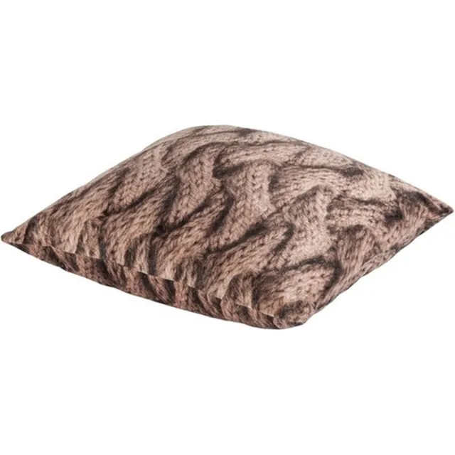 Linen & More Timo Kussen Bruin Kussen | 45 X 45 | Sierkussen Voor Woonkamer Of Slaapkamer