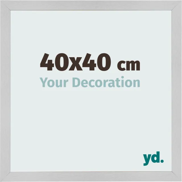yd. Your Decoration - Fotolijst 40x40 cm - MDF - Edelstaal - Bologna