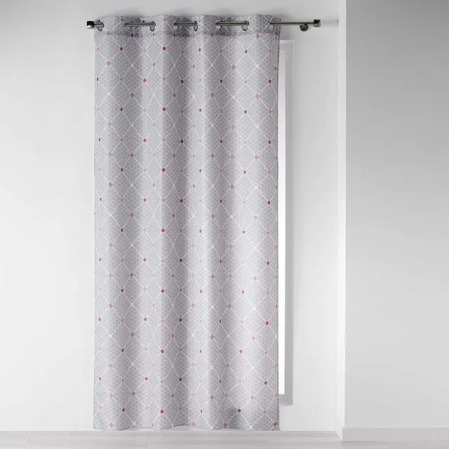 Douceur d intérieur Douceur d'intérieur - Raamgordijn ELEGANTE, 140 x 260 cm Multicolor