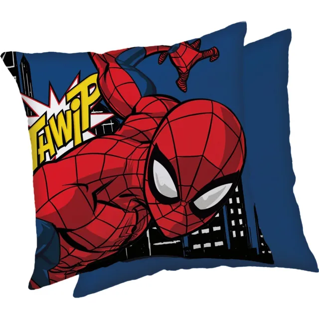 Spider-Man Sierkussen - Thwip - 40 x 40 cm - Polyester Blauw