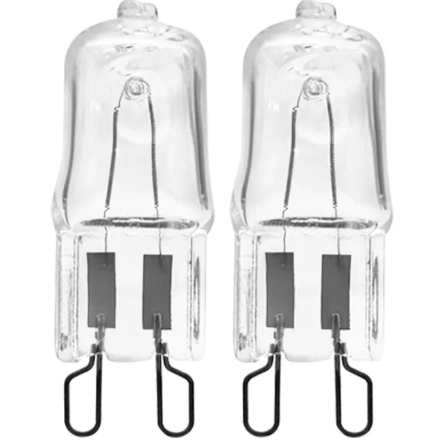 Modee Ovenlamp Halogeenlamp G9 - 25W 260lm 230V - Warm Wit Licht - 300 Graden - Dimbaar - 2 stuks