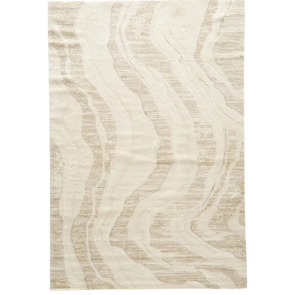 NOUS Living Horizon vloerkleed crème crème/beige
