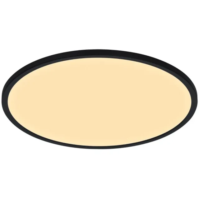 Nordlux Doos 3x Nordlux Oja LED Plafondlamp | 28W 2700K 3200lm 827 | Dimbaar | Zwart