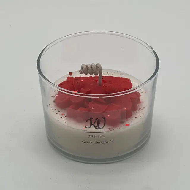 KV designs Kaars in glazen pot - 695