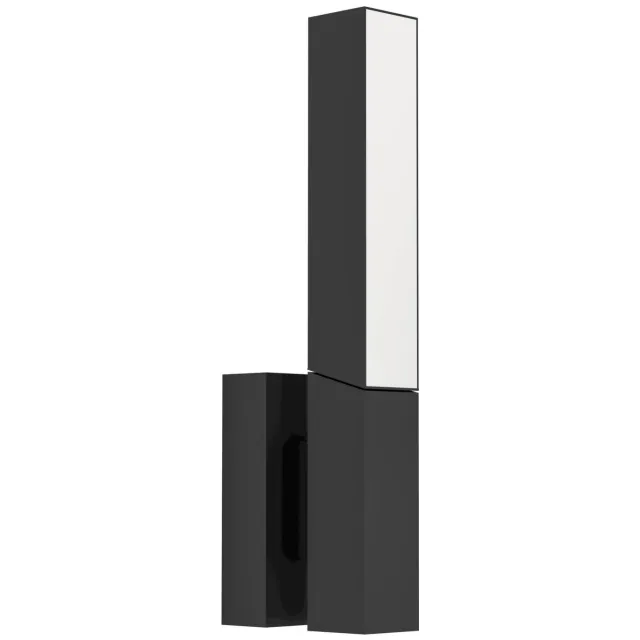 EGLO LED wandlamp buiten Ugento Zwart, Wit