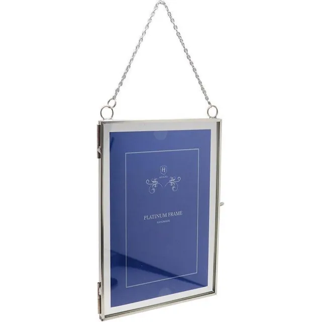 Henzo Fotolijst - Henzo - Platinum Vintage - Fotomaat 10x15 cm - Zilver