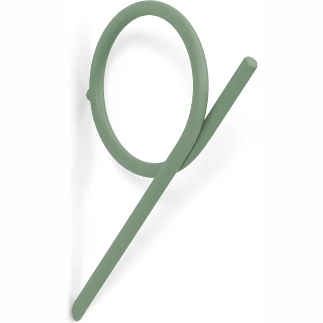 Spinder Design Spinder x BUDDE kapstok Tuba S - Dusty Green - Staal
