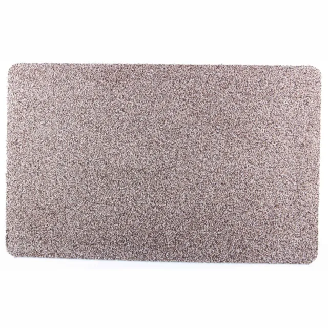 123deurmatten.nl Droogloopmat beige 50x80cm - 9mm - Premium anti-slip deurmat - Wasbaar en droger - Deurmat binnen