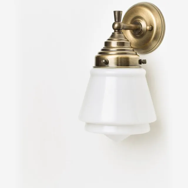 Coloured by Art Wandlamp Komeet Royal Brons - Art Deco Trade