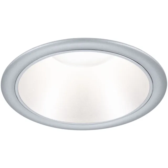 Paulmann Set LED-inbouwlamp Cole IP44 88 mm 2700K 3x6W 3x470lm 230V Zilver mat Kunststof, Alu zink