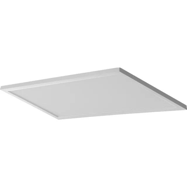 LEDVANCE Planon Plus plafondlamp in wit met geavanceerde LED-technologie, 22 W, rechthoekige vorm (300 x 600 mm), neutraal witte lichtkleur bij 4000 K, aluminium behuizing, matte PMMA diffuser