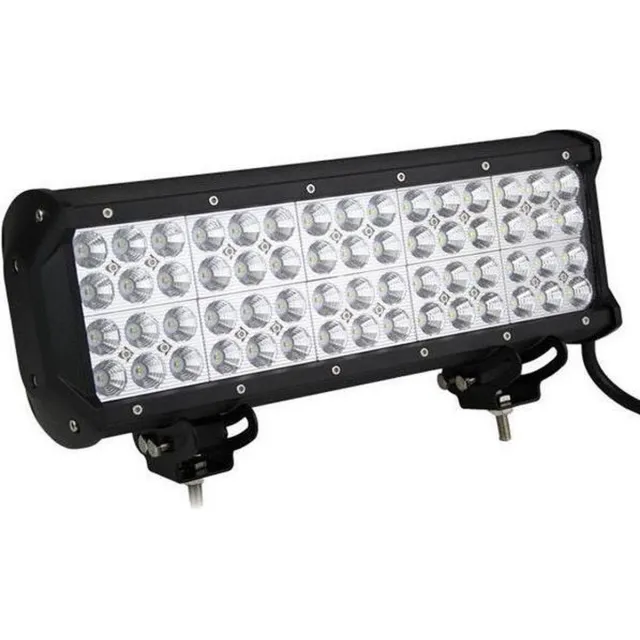 ABC-Led LED bar - 180W - 37cm - 4x4 offroad - 60 LED Combo - WIT 6000K zwart