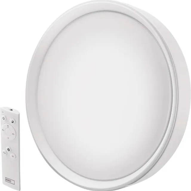 Emos ILVI LED-plafondlamp 40 cm, 30 W, warm-koud wit, dimbaar met afstandsbediening, ZM5168