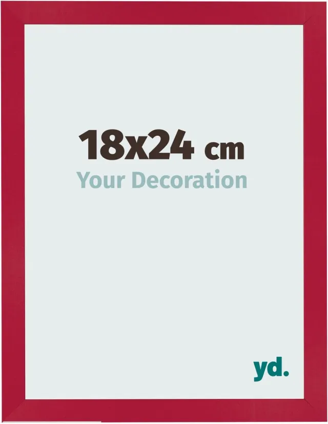 yd. Your Decoration - Fotolijst 18x24 cm - MDF - Rood - Bologna