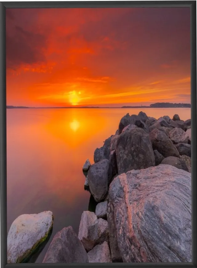 Interio Aluminium Fotolijst 70x100 cm - 8 Kleuren Beschikbaar