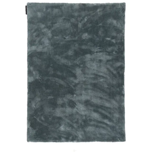DÉJA Living Vloerkleed 80x150cm - Laagpolig Blauw Stof - Civar