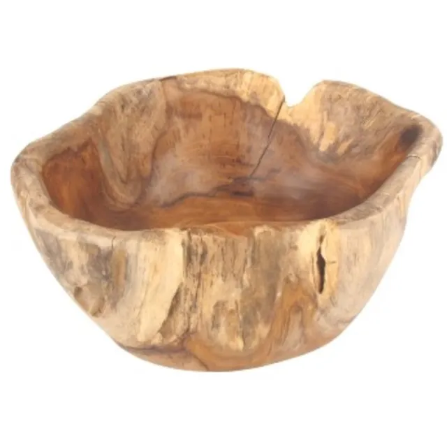 Ruben Robijn Teakhout schaal ca. 25x15 cm