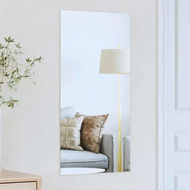 vidaXL Wandspiegel 40 x 80 cm gehard glas Rechthoekig Transparent