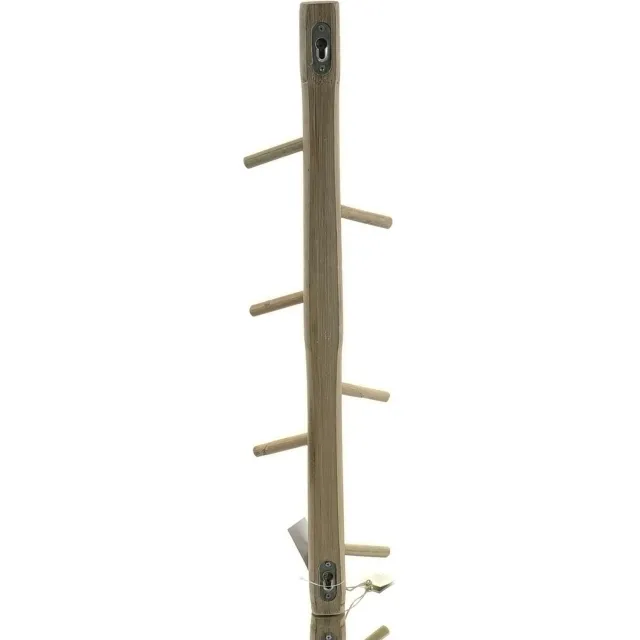 van der Leeden kapstok teakhout 10 haken 60 cm naturel