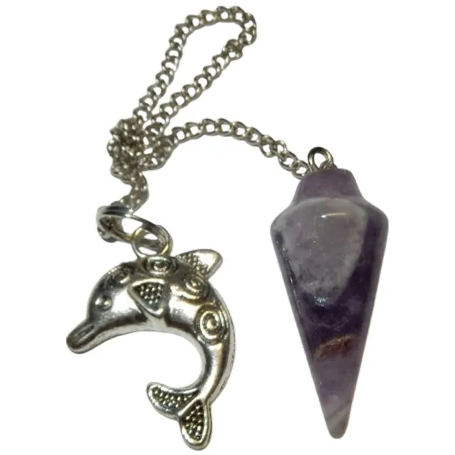 Shanna's Gems and more Pendel Amethist paars