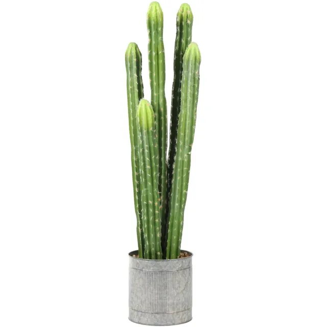 Kunstpalm Nepcactus Arizona | 93cm - Kunst Cactus - Woestijn nep cactus - Kunstplant cactus - Aloë Kunst Cactus in pot - Nep Cactus - nu dezelfde maar dan 93cm - Kunstcactus Arizona 93cm Lichtgroen