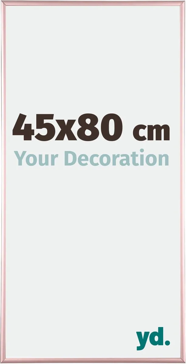 yd. Your Decoration - Fotolijst 45x80 cm - Aluminium - Koper - Kent