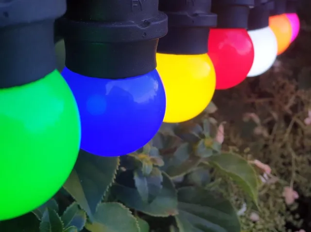 Happy Lights HappyLights lichtsnoer buiten [Outdoor] Mix - 10 LED's - 5m