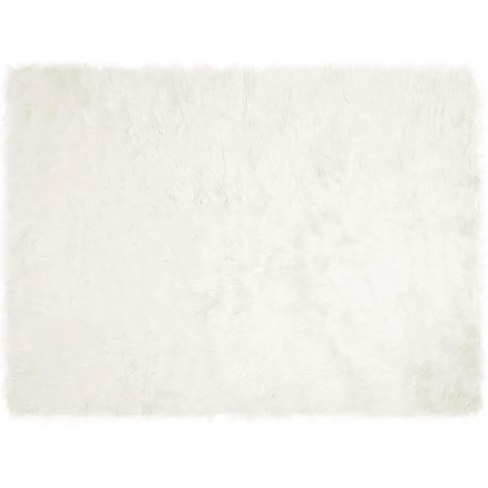 vidaXL Tapijt van imitatie TAFALLA Wit 160 x 230 cm Polyester