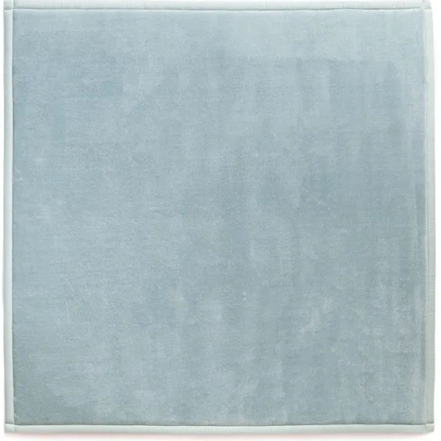 Amiah Speelkleed vierkant - Pluffy lichtblauw 120x120