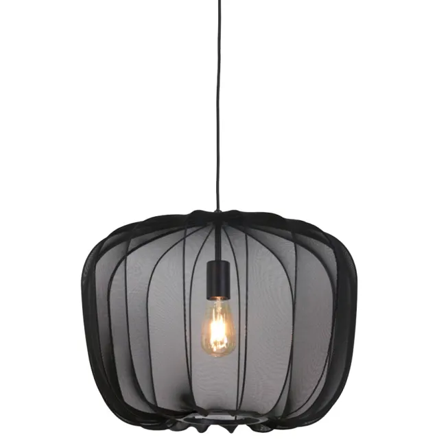Light & Living Hanglamp Plumeria zwart