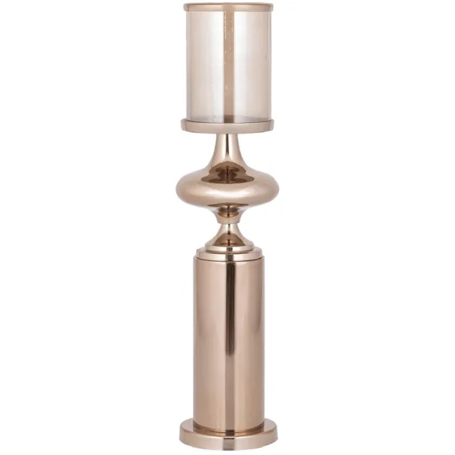 PTMD Windlicht Rodire - Bruin - 11x11x46cm