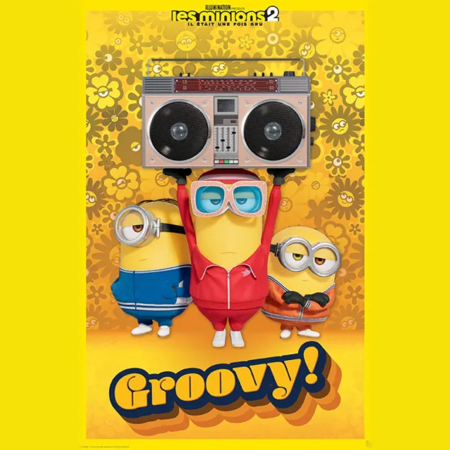 ABYSTYLE Poster Minions - Groovy French 61x91,5cm divers