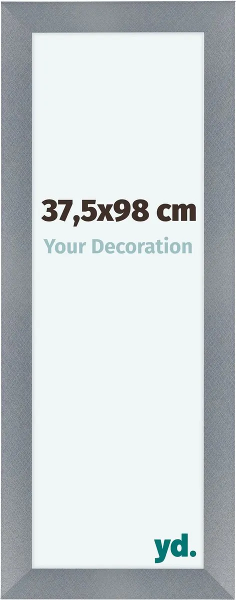yd. Your Decoration - Fotolijst 37,5x98 cm - MDF - Aluminium Geborsteld - Como