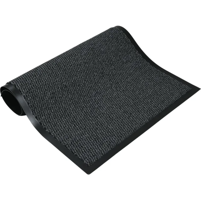Hekomat Boston Schoonloopmat|Droogloopmat 60x90 voor Binnen Antraciet , Anti slip Deurmat, Hekomat