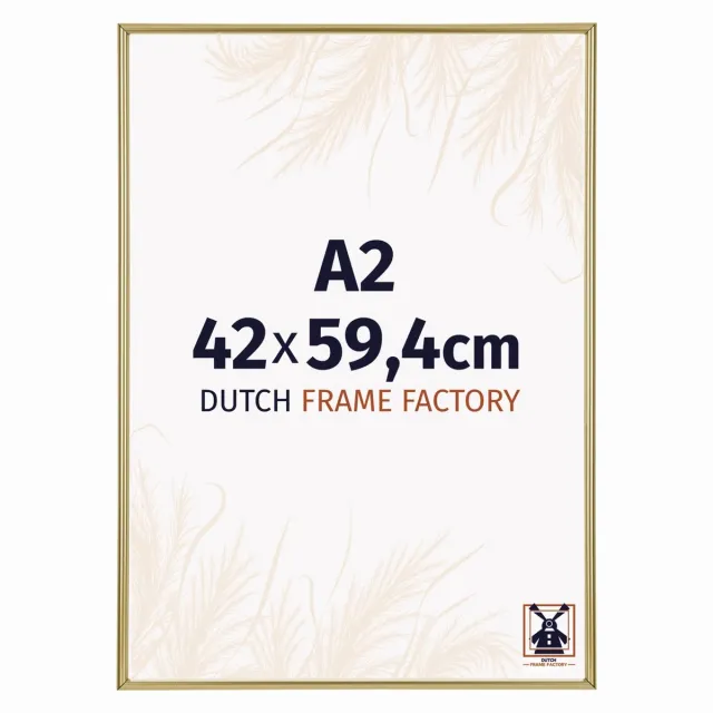 Dutch Frame Factory Fotolijst A2 42x59,4 cm - Kunststof - Goud - Angers