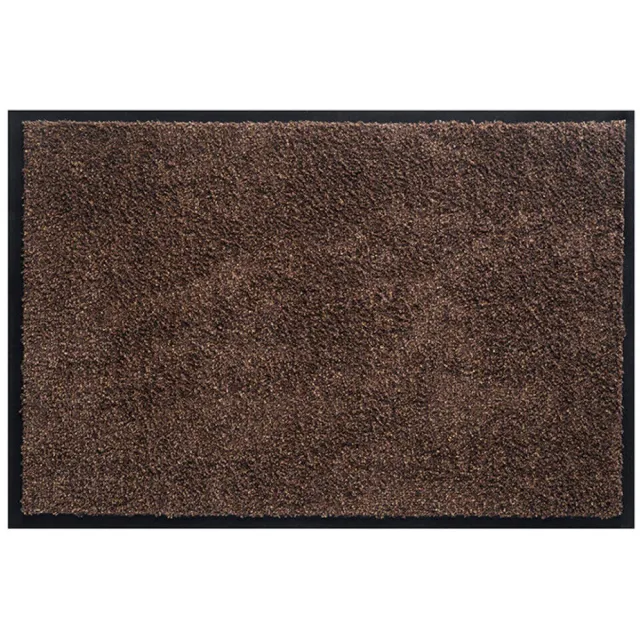 Borstelshop Deurmat Binnen - Droogloopmat - Schoonloopmat - Wasbaar - Antislip - 60 x 40 cm - Bruin