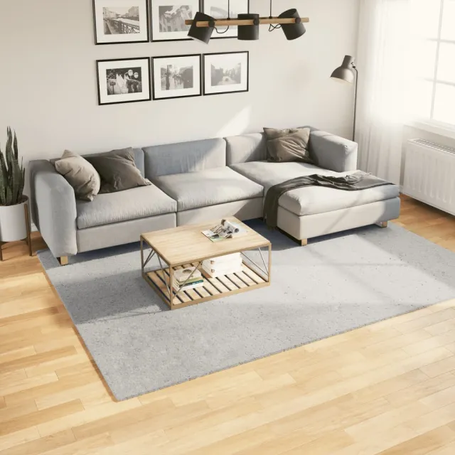 vidaXL Vloerkleed HUARTE laagpolig zacht wasbaar 200x280 cm grijs, foto 2