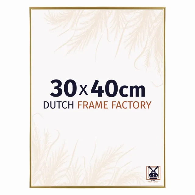 Dutch Frame Factory Fotolijst 30x40 cm - Kunststof - Goud - Easy