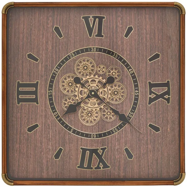 Atmosphera Créateur d'intérieur® Archie-klok 60 x 60 cm, bruin Marron