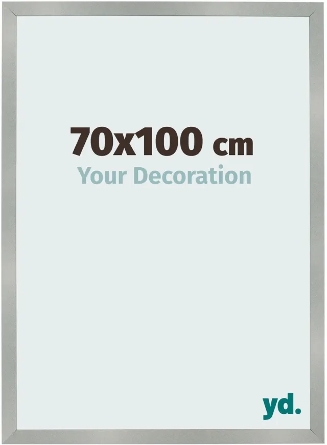 yd. Your Decoration - Fotolijst 70x100 cm - MDF - Aluminium Geborsteld - Bologna