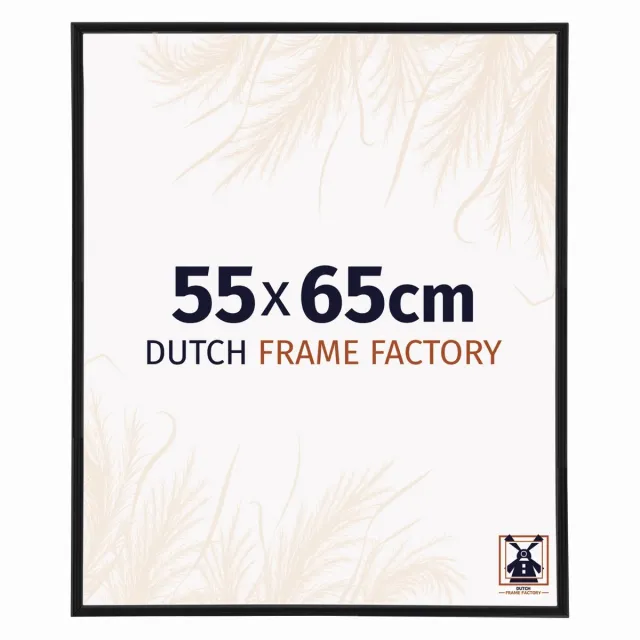 Dutch Frame Factory Fotolijst 55x65 cm - Kunststof - Zwart Mat - Angers