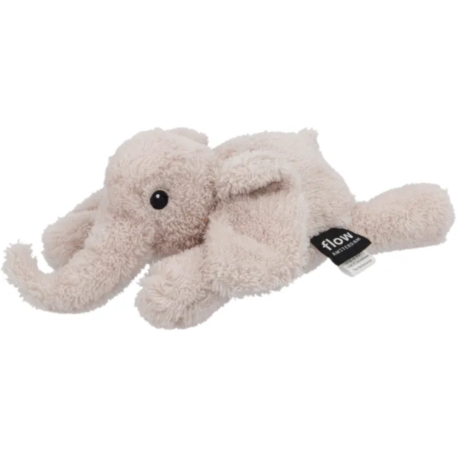 Flow Amsterdam Knuffellampje - Olifant George - Blush - Rood & Wit licht - oplaadbaar