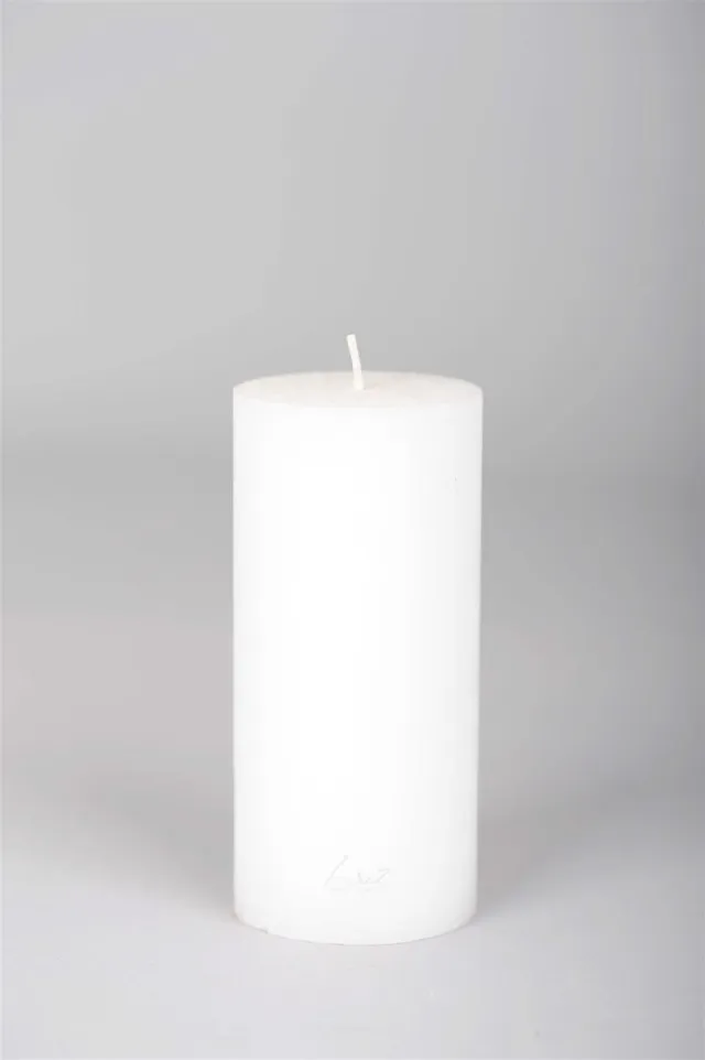Rasteli Luz Your Senses Stomp Kaars Wit D 7 cm H 15 cm