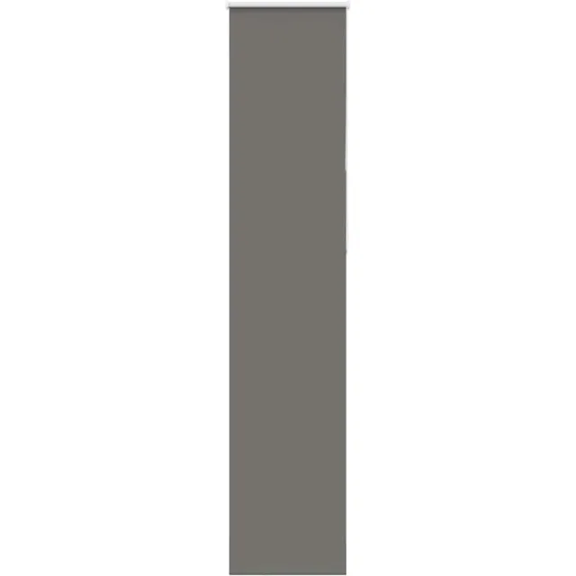 vidaXL Rolgordijn verduisterend 55x230cm stofbreedte 50,7 cm polyester grijs