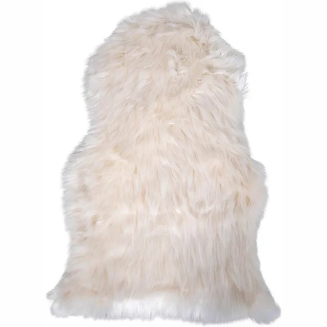 House Nordic Laila lamsvel imitatie 50x85 cm, natuur. Wit